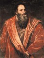 Porträt von Pietro Aretino Tizian